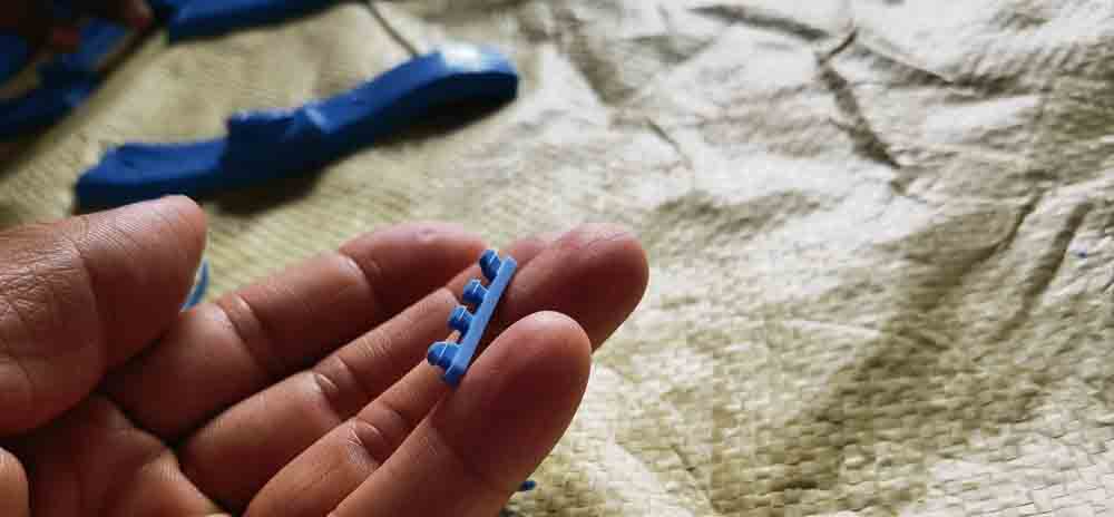 Tastie di silicone blu personalizzate | Pulsanti PCB per alimenti e resistenti al calore
