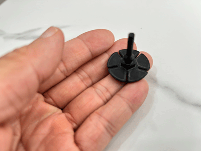Valvola di tenuta in gomma per pompa booster RO