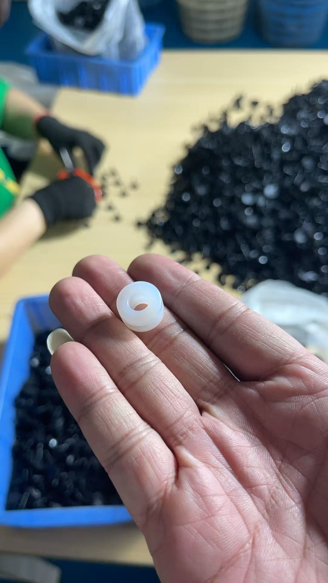Anello anti-vibrazione in silicone per gli appassionati industriali